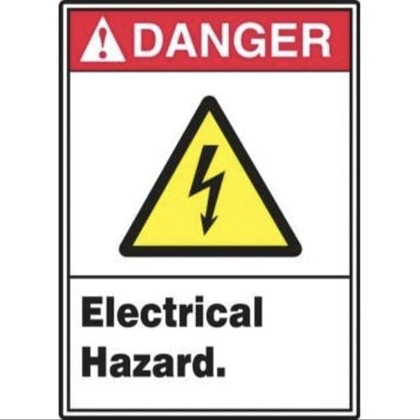 Accuform ANSI ISO DANGER Safety Sign HIGH MRLC112VA MRLC112VA - main